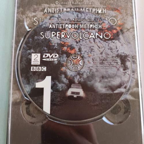 Natural Disasters Countdown BBC DVD set like new with subtitles