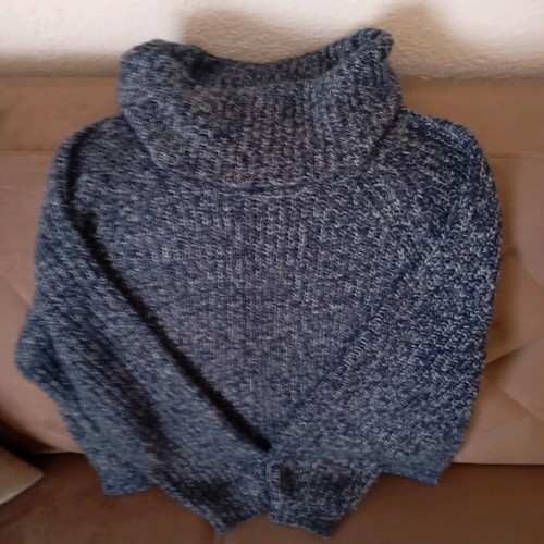 Clockhouse women's sweater with high polo collar size S used