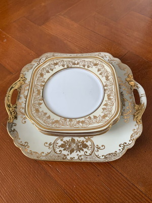 Σετ πάστας αντίκα Noritake σαν καινούργιο, αγγλική πορσελάνη