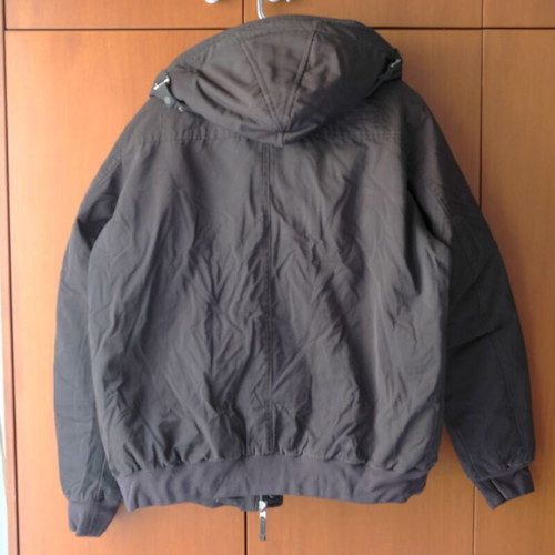 Napapijri hooded bomber jacket XL, black