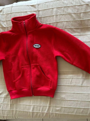 Impact fleece jacket red size S like new