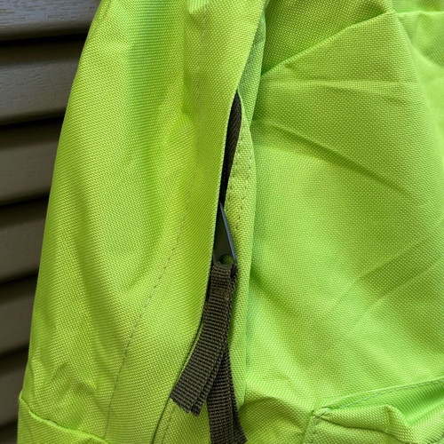 School bag like new, light green