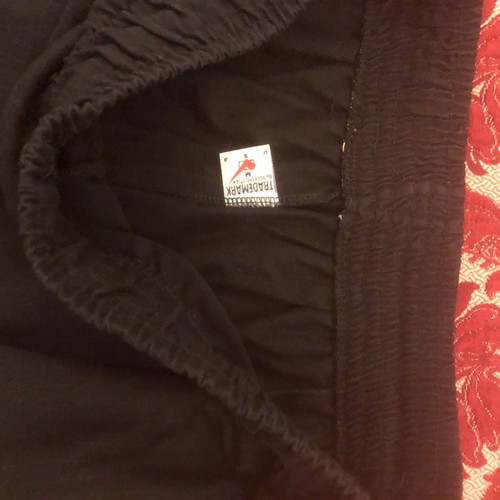 Platinum USA tracksuit medium black lightly used, 2 pieces