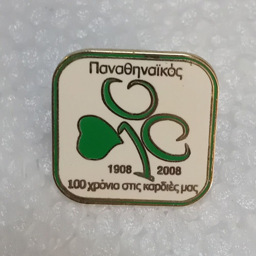 Panathinaikos 100 Years Anniversary Collectible Lapel Pin