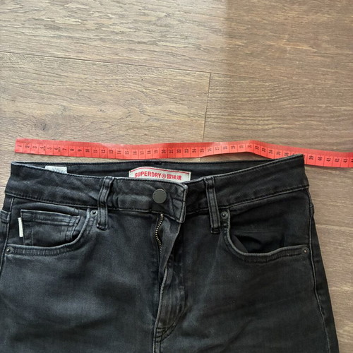 SuperDry jeans dark gray, like new, size M 38 10