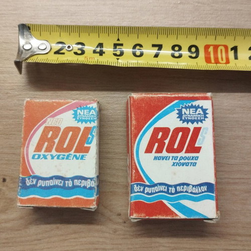 Vintage ROL miniatures used