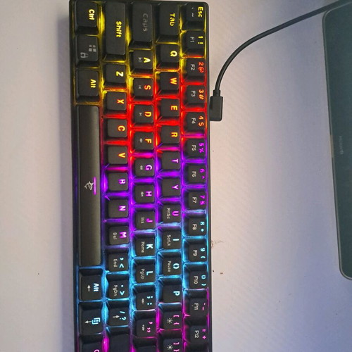 White Shark Shinobi 60% gaming keyboard used