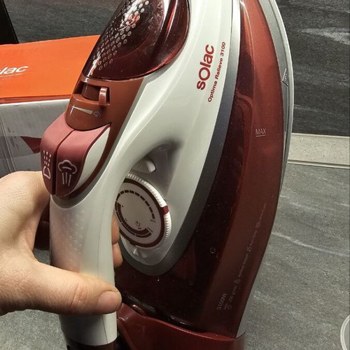 Solac PV2040 iron vertical ironing, new, 220g/min steam