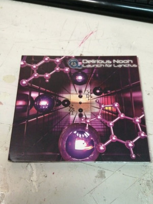 Delirious Noon Launch for Lanctus CD electronic music, like new