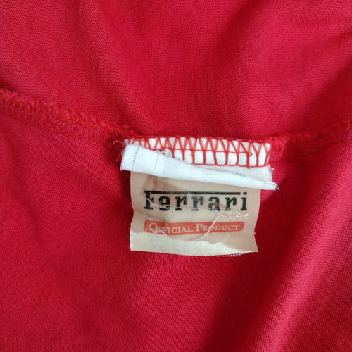 Puma Ferrari women's t-shirt used with crystals and round neckline