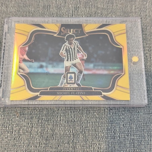 Platini 02/10 Gold Select Juventus card like new