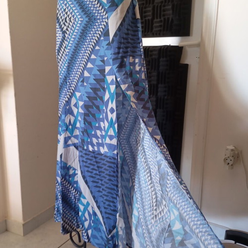 On Line maxi skirt blue, like new, size S/M