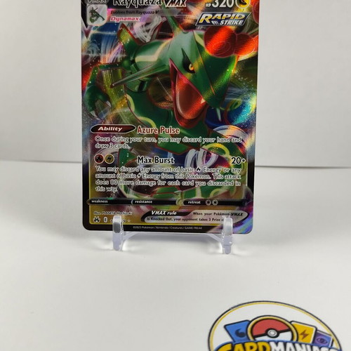 Pokémon TCG Card Rayquaza VMAX Ultra Rare Near Mint