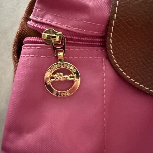 Longchamp backpack, pink, original