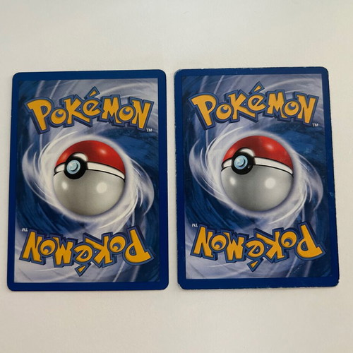 Pokémon cards Neo Genesis Onix and Steelix used, pack of 2