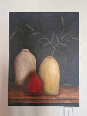 Painting on stretched canvas 60×80 new acrylic