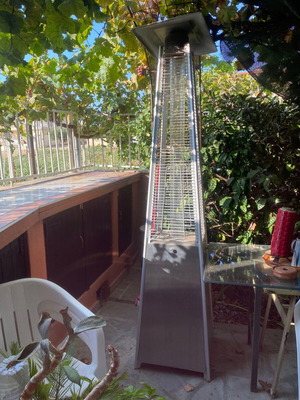 Gas patio heater