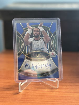 25-26 Panini EuroLeague Select Fragiskos Alvertis Autograph Card /49 Panathinaikos
