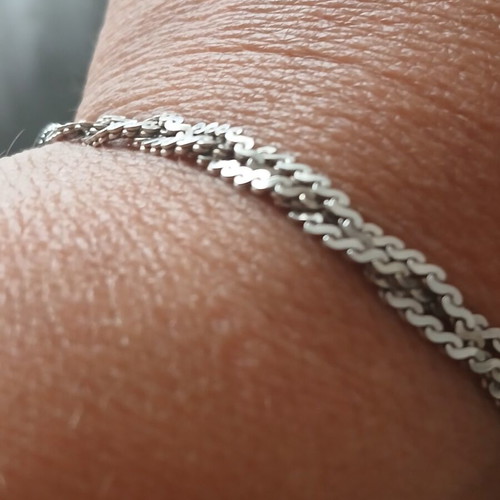 Silver 925 bracelet 18 cm like new