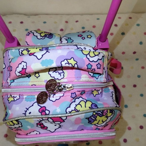 Hello Kitty trolley backpack for kids
