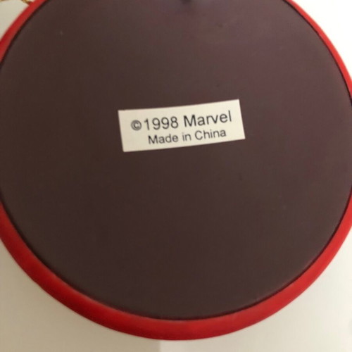 Captain America Shield ornament new, Marvel Comics 1998