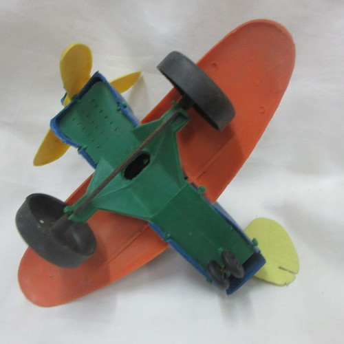 Panigyriotiko Greek Airplane Toy with Pilot 25cm like new 60s