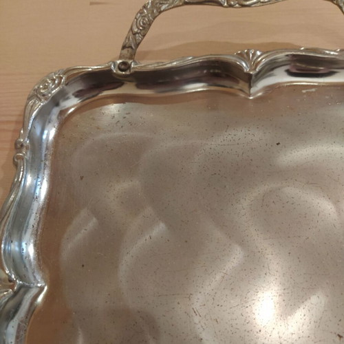 Vintage Twin Bird serving tray used with embossed designs