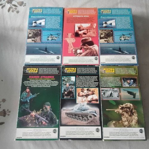 VHS 11 war documentaries like new
