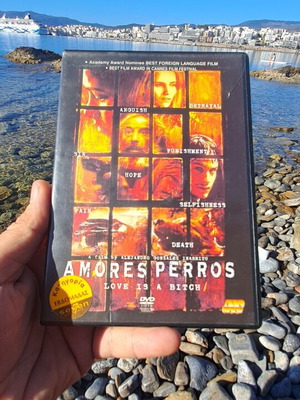 Amores Perros DVD μεταχειρισμένο, αισθηματική κοινωνική ταινία με υπότιτλους