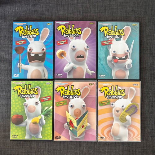 Rabbids Invasion series 6 DVD like new