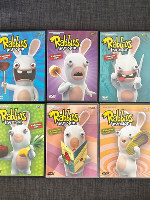 Rabbids Invasion series 6 DVD like new