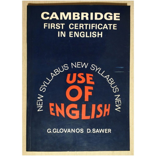 Cambridge First Certificate in English Use of English 1st Edition new