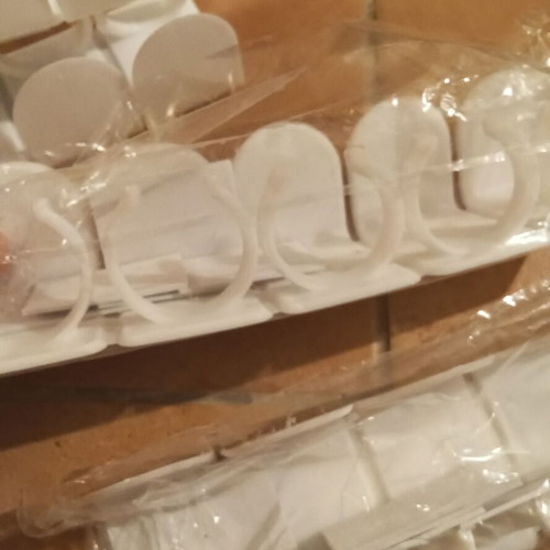 Adhesive Spice Jar Organizing Clips 5 Sets, new