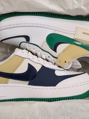 Nike Air Force 1 Shadow καινούργια, μέγεθος 39, άσπρο και πράσινο