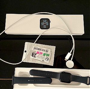 Apple Watch Midnight Aluminium Case 40mm + έξτρα στραπ + εγγύηση + προστασία οθόνης