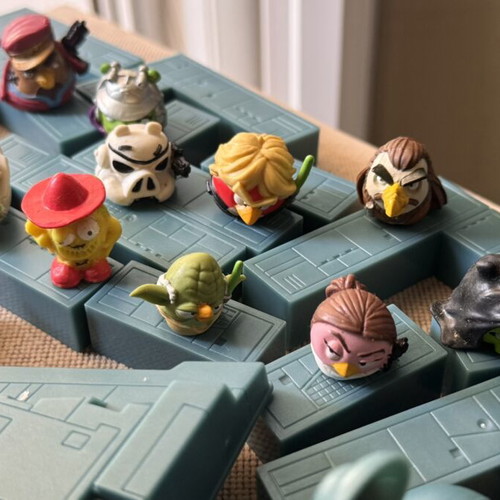 Vintage Angry Birds Star Wars Telepods Star Destroyer Set by Hasbro, 2013