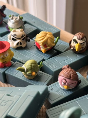 Vintage Angry Birds Star Wars Telepods Star Destroyer Set by Hasbro, 2013