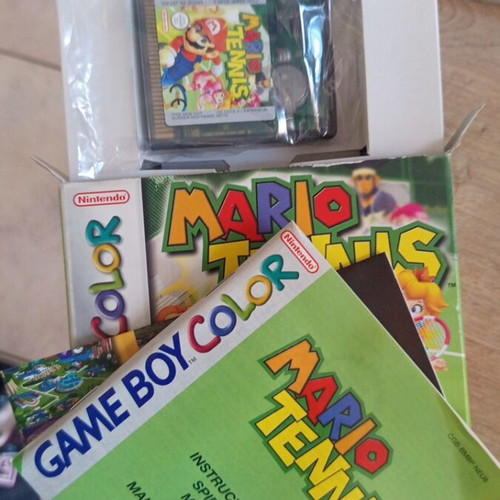 Mario Tennis Game Boy Color new