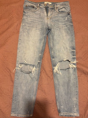Zara women's jeans used, blue, in very good condition