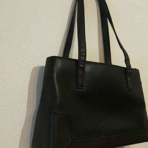 Bever's Paris vintage brown leather shoulder bag like new