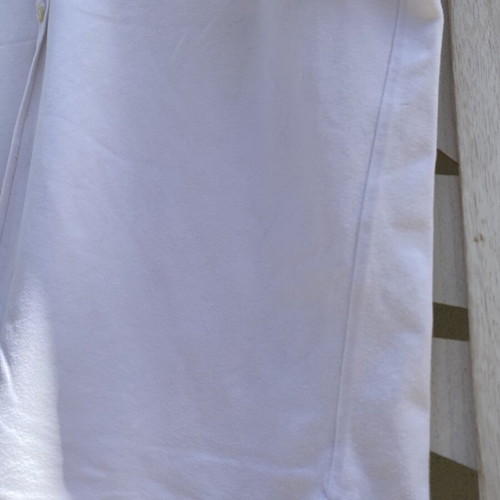 Unisex white shirt by Antonios Markos like new, short sleeve