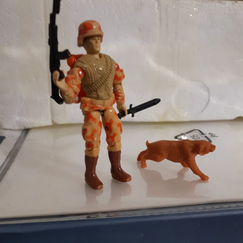 GI Joe action figure Spearhead & Max like new 1988-1992