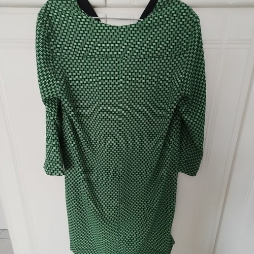 Sandro Ferrone green dress like new, medium/large