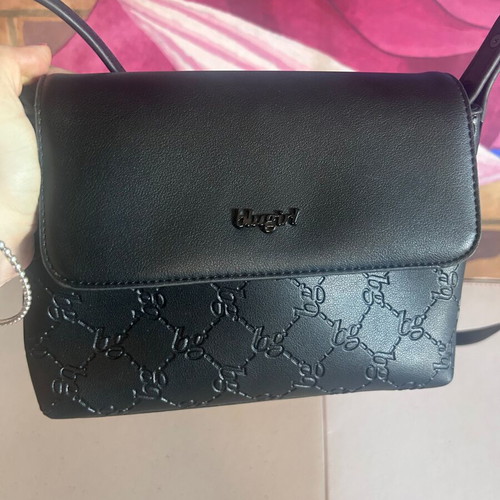 Blugirl Blumarine Y2K black monogram shoulder bag like new