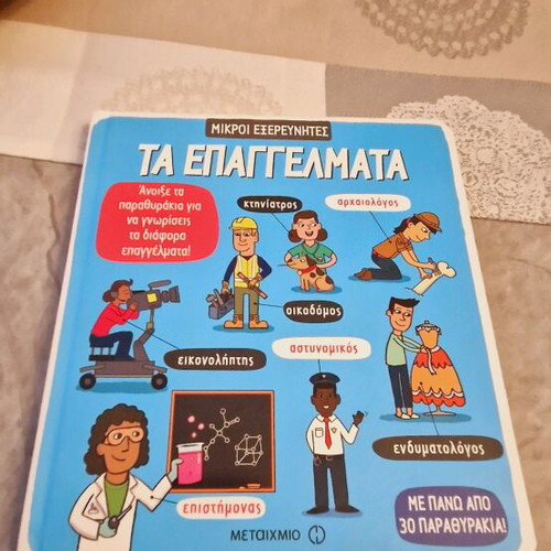 Book Ta Epangelmata like new with flaps