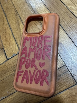 iPhone 15pro soft phone case like new