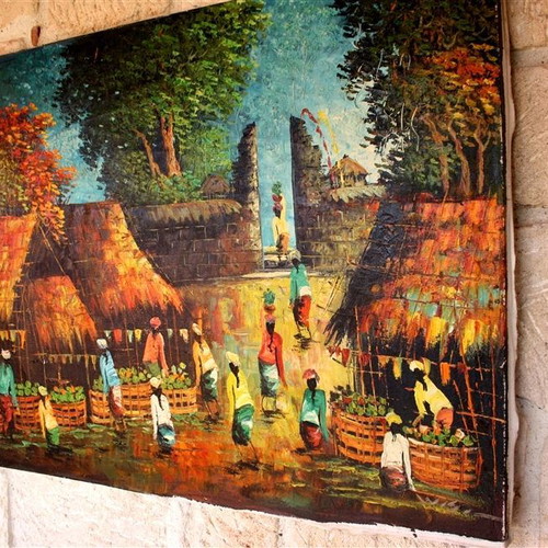 Painting B013 Okinawa new, dimensions 80x60cm