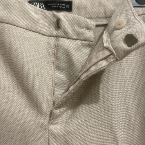 Zara beige slim fit pants, size S 36 8