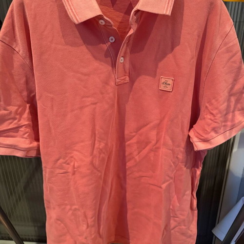 S.Oliver Polo Shirt XXL Like New Orange
