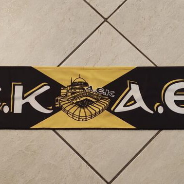AEK - Ajax UEFA Europa League match scarf 05.10.2023 Agia Sofia